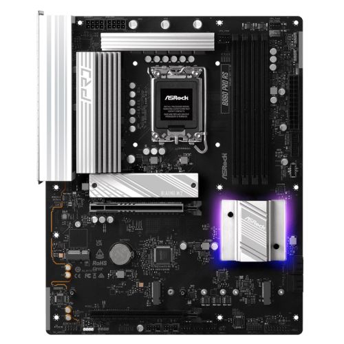 Asrock B860 PRO RS, Intel B860, 1851, ATX, 4 DDR5, HDMI, DP, 2.5G LAN, RGB, 3x M.2 Asrock B860 PRO RS, Intel B860, 1851, ATX, 4 DDR5, HDMI, DP, 2.5G LAN, RGB, 3x M.2